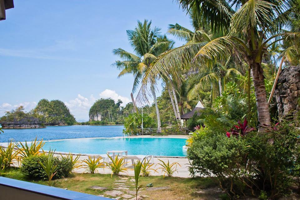 Caluwayan Palm Island Resort & Restaurant Exterior foto